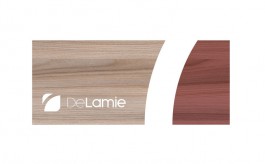 Фирменную коллекцию  ламинированных плит DeLamie вывел на рынок комбинат «СОЮЗ-Центр». 